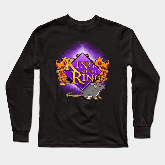 King of the ring rat Long Sleeve T-Shirt by The_Doodlin_Dork